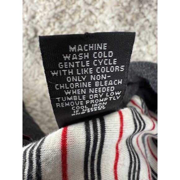 New York Co Size S Comfort Zone Stretch Cotton Blend Jacket Gray Button Notched - Picture 7 of 8